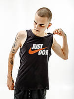 Мужская Майка Nike M NK DF TANK HBR SU23 Черный XL (7dFD0146-010 XL)