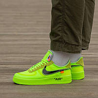 Кроссовки Nike Air Force x Off White Green 40 brand shop