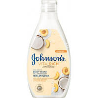 Гель для душа Johnson's Vita-Rich Расслабляющий с йогуртом, кокосом и экстрактом персика 250 мл ha