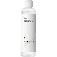 Мицеллярная вода Sane Panthenol 3% Soft Micellar Water С пантенолом Для чувствительной кожи 250 мл ha