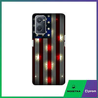 Чехол для Realme 9i (Американский Флаг) / Чехлы картинка США Реалми 9i