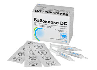 Байоклокс ДС (Bayoclox DC) 24 шт. для профілактики та лікування маститів у сухостійних корів