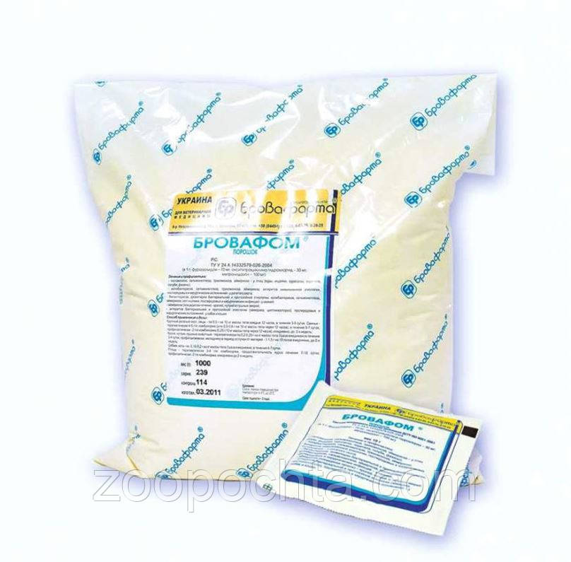 Блоком ( фурозолідон + окситетрацикл.гідрохлорид + метронідазол), 1 кг (Бровафарма)