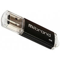 USB флеш накопитель Mibrand 4GB Cougar Black USB 2.0 (MI2.0/CU4P1B) ha