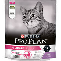 Сухой корм для кошек Purina Pro Plan Delicate Adult 1+ с индейкой 400 г (7613033568671) ha