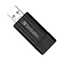 USB флеш накопитель 16Gb Store'n'Go PinStripe black Verbatim (49063) ha