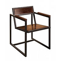 Крісло в стилі LOFT Чорне (NS-732) DM, код: 6672281