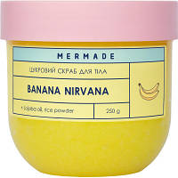 Скраб для тела Mermade Banana Nirvana Сахарный 250 г (4820241303731) ha