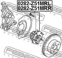 Ступица колеса INFINITI QX50 / INFINITI JX (L50) / NISSAN QUEST (E52) 2006-2014 г.