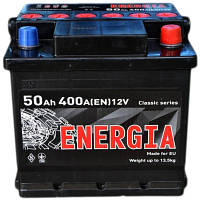 Аккумулятор автомобильный ENERGIA 50Ah Ев (-/+) (400EN) (22385) ha