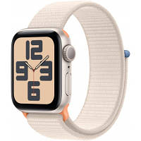 Смарт-часы Apple Watch SE 2023 GPS 40mm Starlight Aluminium Case with Starlight Sport Loop (MR9W3QP/A) ha