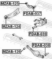 Сайлентблок подвески LINCOLN MKX / FORD USA EDGE 2006- г.