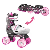 Детские роликовые коньки NEON Combo Skates размер 34-38