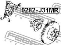 Ступица колеса NISSAN TEANA (J31) / NISSAN ALTIMA (L31) 2001-2008 г.