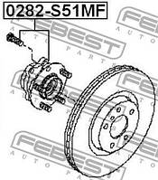 Ступица колеса INFINITI G / INFINITI EX / INFINITI FX / INFINITI M35 2005-2014 г.