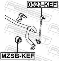 Втулка стабилизатора MAZDA 2 (DL) / MAZDA CX-5 (KE, GH) 2011-2017 г.