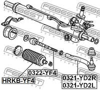 Рулевой наконечник HONDA PILOT / ACURA MDX (YD2) 2006- г.