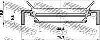 Сальник KIA BESTA / KIA K2900 / KIA PREGIO / KIA K2700 (SD) / KIA K2500 (SD) 1986-2011 г.