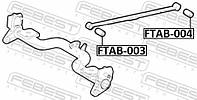 Сайлентблок подвески FIAT DOBLO (119_, 223_) 2000-2010 г.