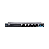 PoE-комутатор 28-портовий TVT TD-B2224S1-PGA з 24 портами PoE (77-00382)