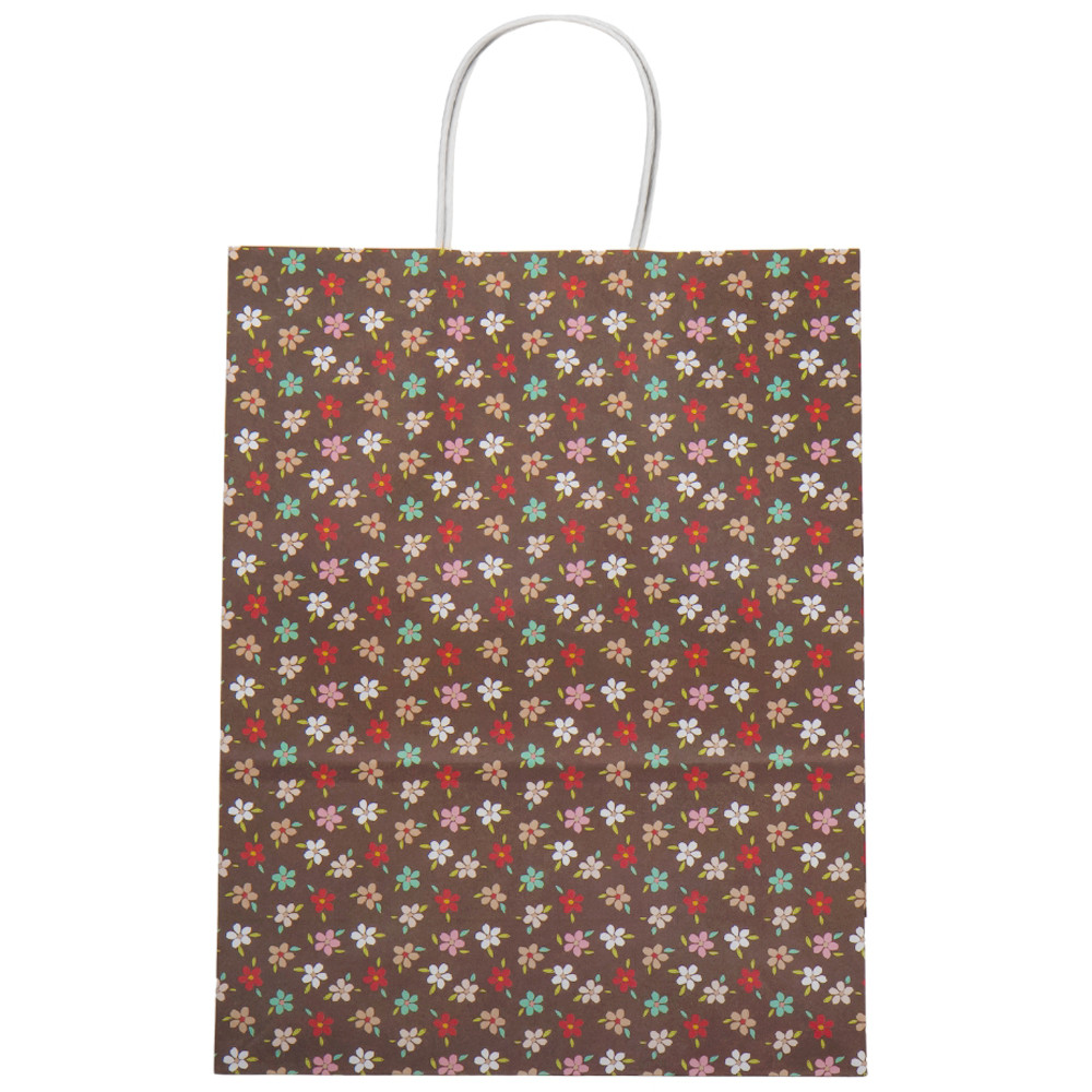 Подарунковий пакет "Милі квіточки", 25,5*33 см ELISEY, фото 1