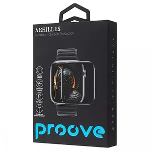 Захисне скло для смарт-годинника Proove Achilles Apple Watch Series 4/5/6/SE/SE2 40 mm Black