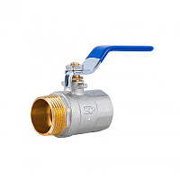 Кран кульовий латунний SD Plus 1" ВН для води (важіль)