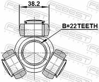 Трипоїд ШРУСа DACIA LOGAN / KIA CEE'D (ED) / SEAT IBIZA (6L1) 2001-2022 г.