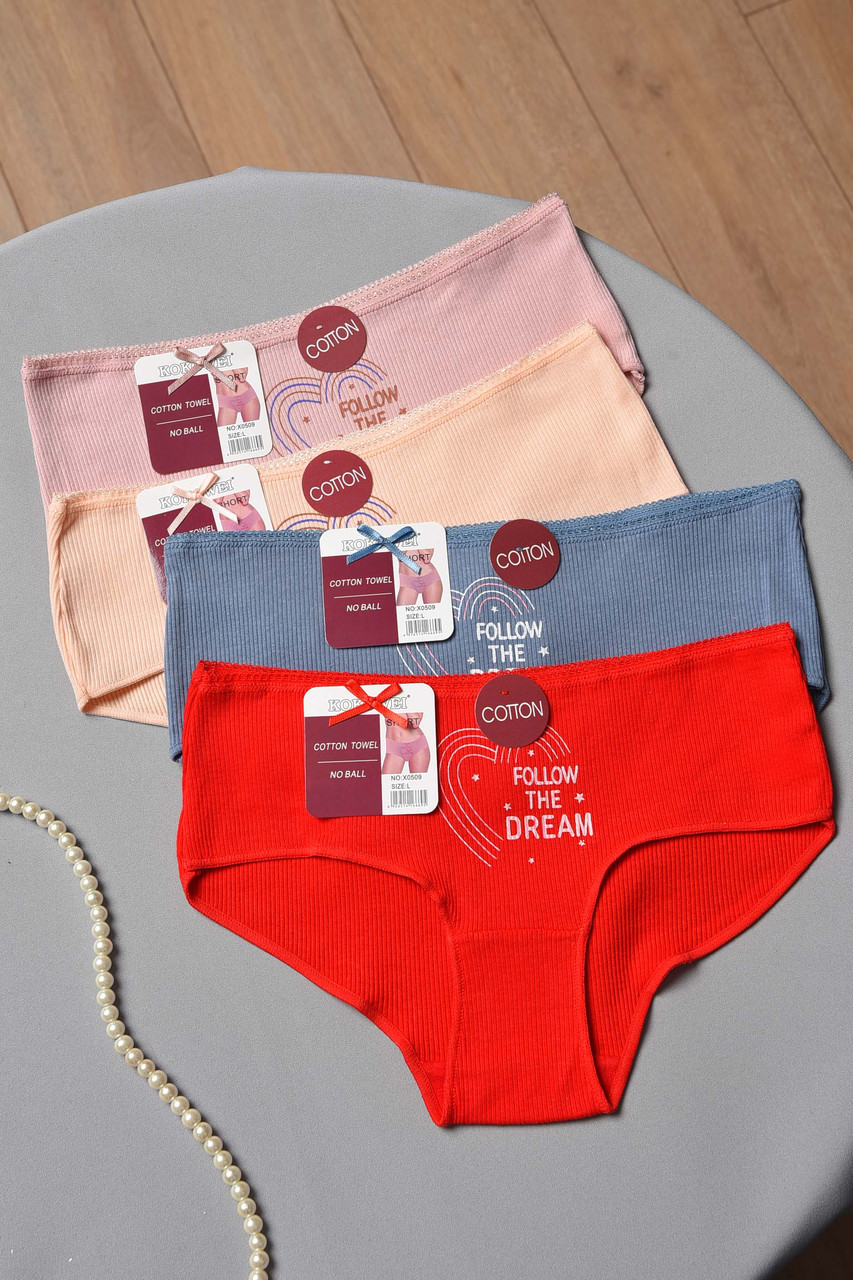 Набір трусиків жіночих 4 шт р.L 177806S, фото 1