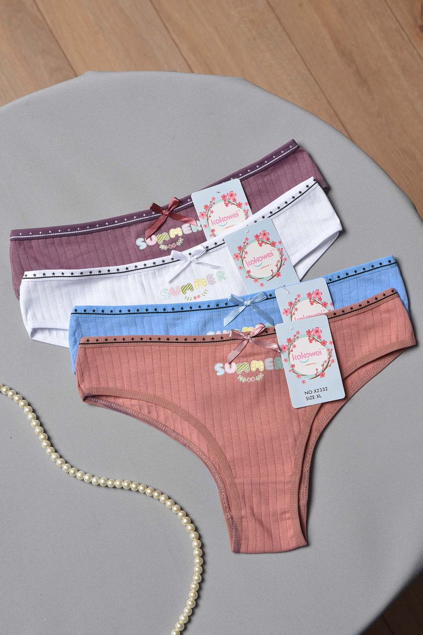 Набір трусиків жіночих 4 шт р.XL 177807S, фото 1