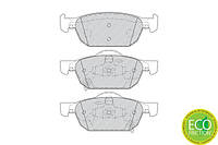 Тормозные колодки дисковые HONDA ACCORD (CW) 2005-2016 г.