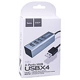 USB HUB Hoco HB1 Line Machine ; USB To 4 USB — Tarnish, фото 4