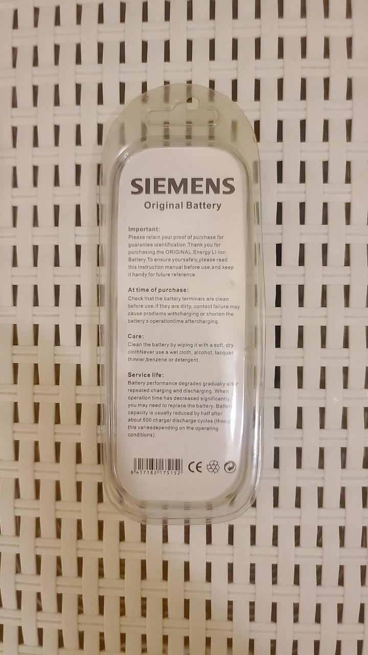Акумулятор на Siemens C65 - фото 2 - id-p1349038212