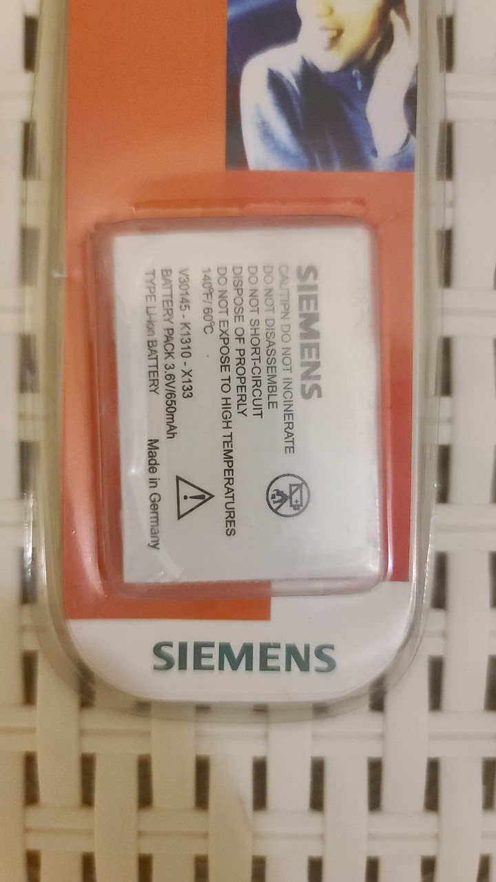 Акумулятор на Siemens C65 - фото 3 - id-p1349038212