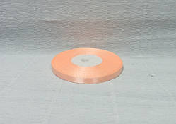 Стрічка атласна, Абрикосова, 0,6 см