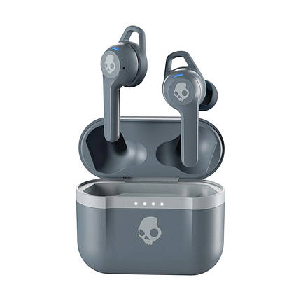 Навушники гарнітура вакуумні Bluetooth SkullCandy Indy Evo True Chill Grey (S2IVW-N744), фото 1