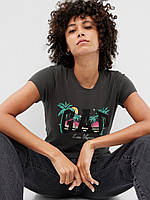 Женская футболка GAP с принтом Las Vegas оригинал