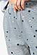 Піжама жіноча утеплена, колір сірий, 219R005-1 M, фото 7
