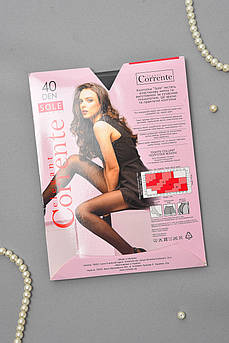 Колготи жіночі 40 ДЕН чорного кольору розмір 2 177611M