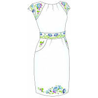 Набір для вишивання сукні "Польова квітка" F3025