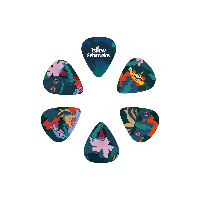 Набір медіаторів D`ADDARIO 1CWH4-10B9 YELLOW SUBMARINE 55TH ANNIVERSARY GUITAR PICKS - UNDER THE SEA