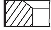 Комплект колец на поршень BMW Z1 / BMW 3 (E30) / BMW 5 (E34) 1982-1999 г.