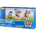 Щенячий патруль Paw Patrol. Набір фігурок з рюкзаками-трансформерами - Щеня Аполло, Трекер, Маршалл 3шт. Супі, фото 2
