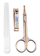 Набор косметический для новорожденного Canpol babies (ножницы + кусачки + пилочка)