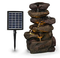 Автономный фонтан на солнечной батарее Blumfeldt Savona, 2,8 Вт, 5 ч работы от аккумулятора