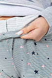 Піжама жіноча утеплена, колір сірий, 219R005-1, фото 9