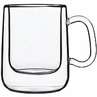 Кружка с двойными стенками Luigi Bormioli Thermic Glass A-10664-G-41021990 100 мл n