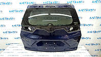 Дверь багажника голая со стеклом Honda CRV 17-22 синий B-588P, тонировка, тычка