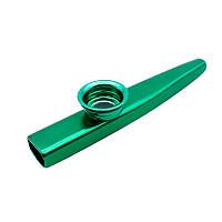 Музичний інструмент Kazoo реабілітаційне обладнання тренування м'язів рота казу Green "Lv"