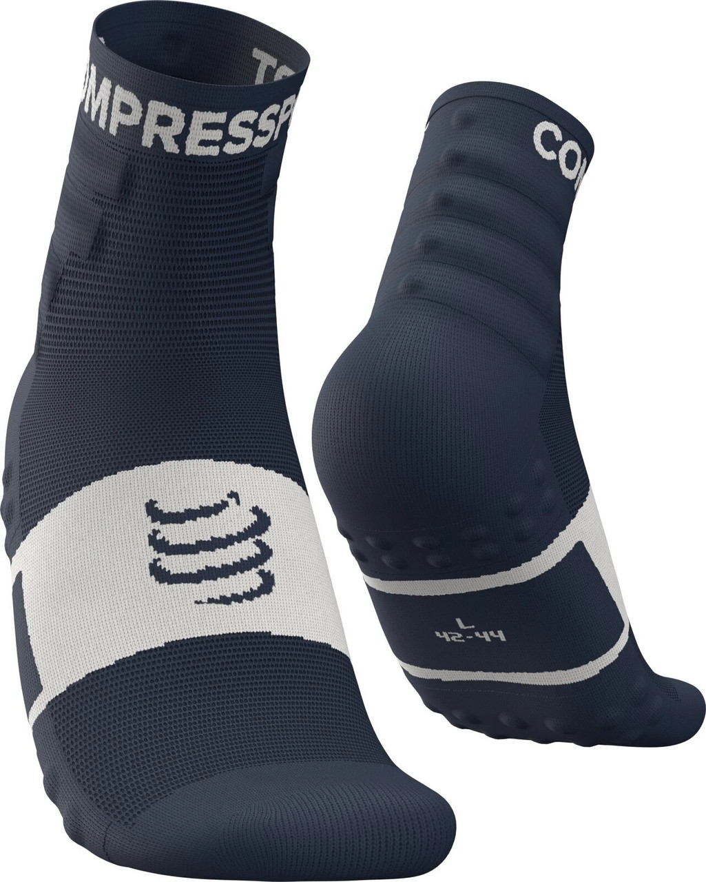 Шкарпетки спортивні Compressport Training Socks 2-Pack, Blues/White, T1 (35-38)